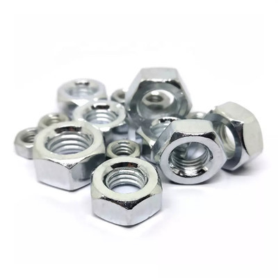 Hexagon Gegalvaniseerde Noten van het M4m5 M6 M8 M10 M12 Roestvrije staal
