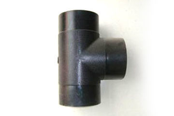 HDPE van het uiteinde de Gelijke T-stuk Industriële Montage van de Staalpijp