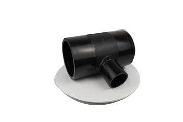 Chemische HDPE die van de Contactdoosverbinding T-stuk verminderen